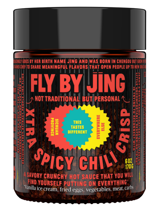 Xtra Spicy Sichuan (Szechuan) Chili Crisp by Fly By Jing