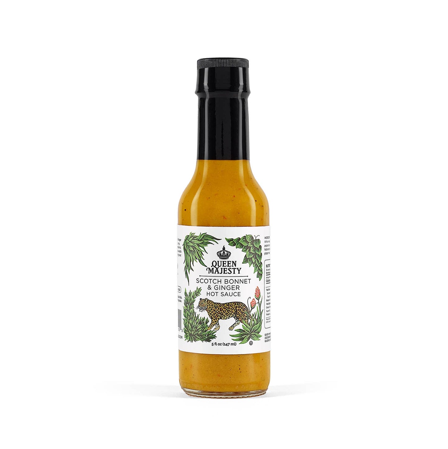 Scotch Bonnet & Ginger Hot Sauce by Queen Majesty